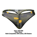 Doreanse Camosaic Thong - Green