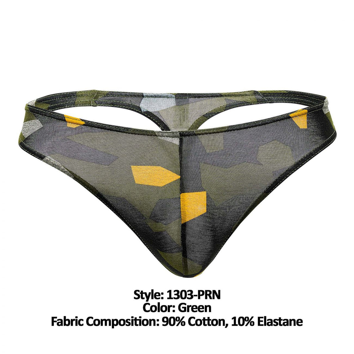 Doreanse Camosaic Thong - Green