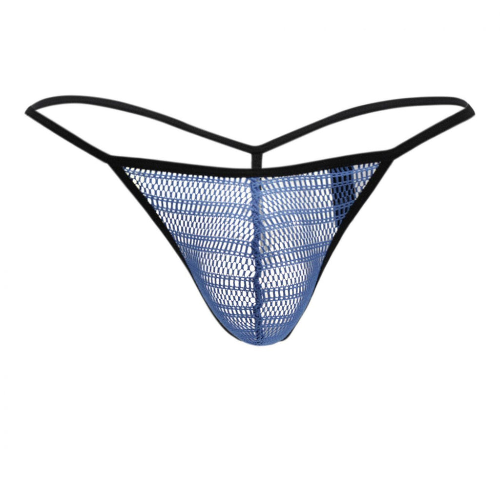 Doreanse Mesh G-String Thong - Blue