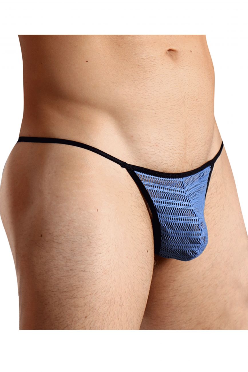 Doreanse Mesh G-String Thong - Blue