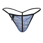 Doreanse Mesh G-String Thong - Blue