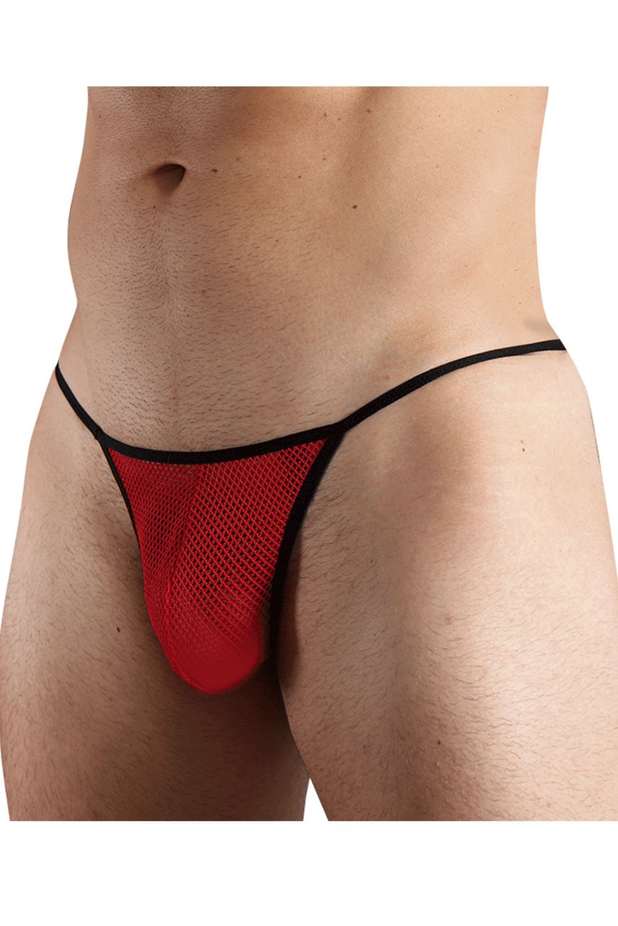 Doreanse Mesh G-String Thong - Red