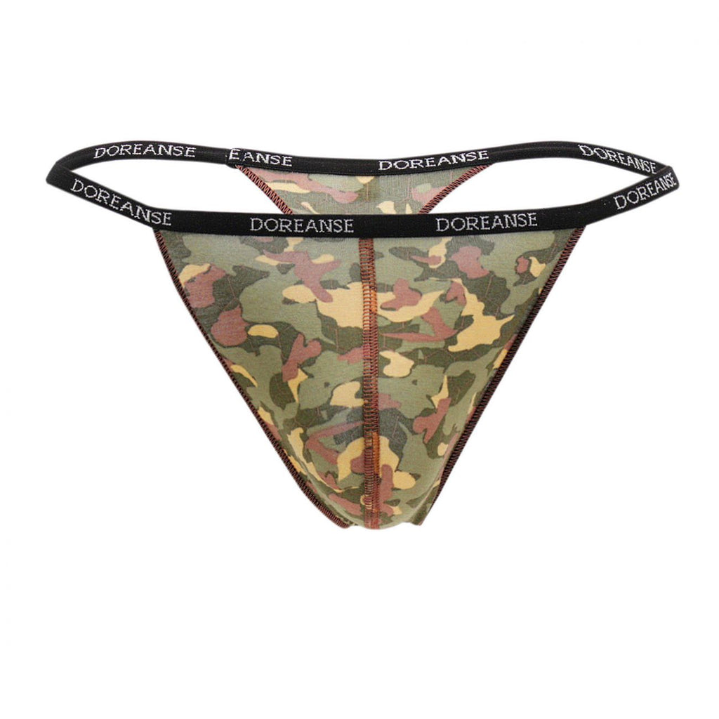 Doreanse Camouflage Thong - Printed