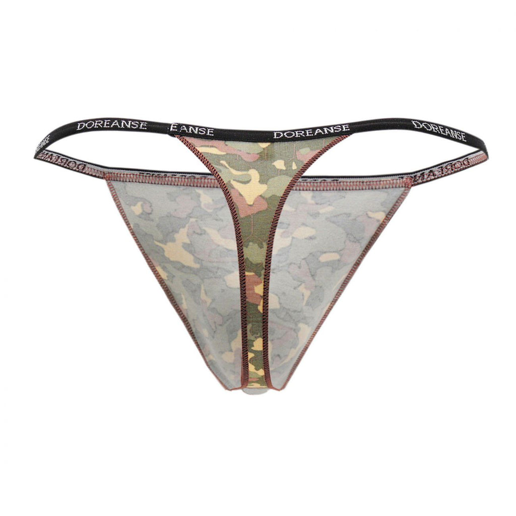 Doreanse Camouflage Thong - Printed
