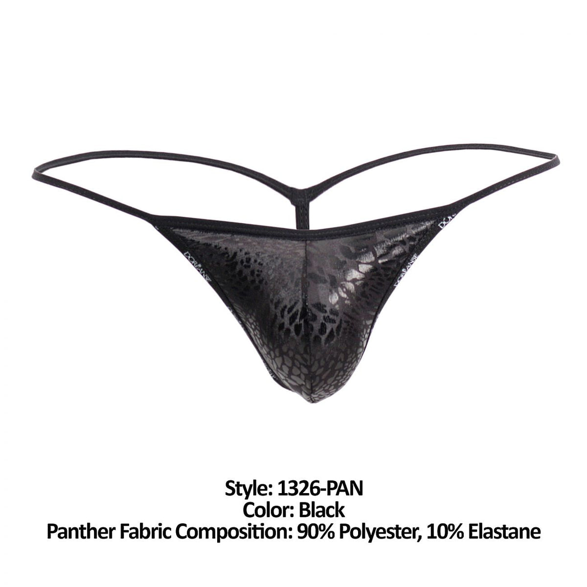 Doreanse Flashy G-String - Black Panther