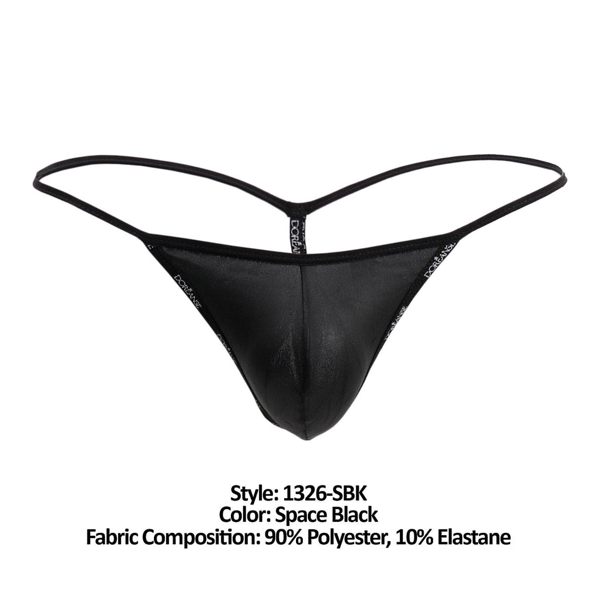 Doreanse Flashy G-String - Space Black