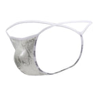 Doreanse Flashy G-String - Silver Snake