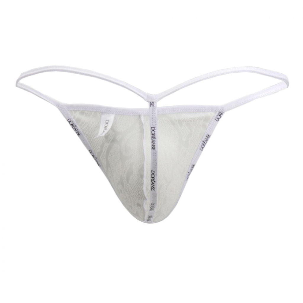 Doreanse Flashy G-String - Silver Snake