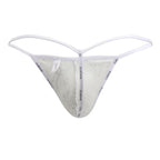 Doreanse Flashy G-String - Silver Snake