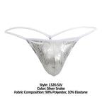 Doreanse Flashy G-String - Silver Snake