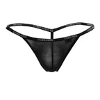 Doreanse Ribbed Modal T-thong - Black