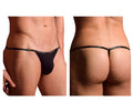 Doreanse Ribbed Modal T-thong - Black