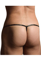 Doreanse Ribbed Modal T-thong - Black