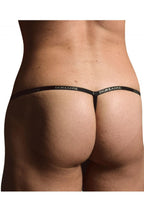 Doreanse Ribbed Modal T-thong - White