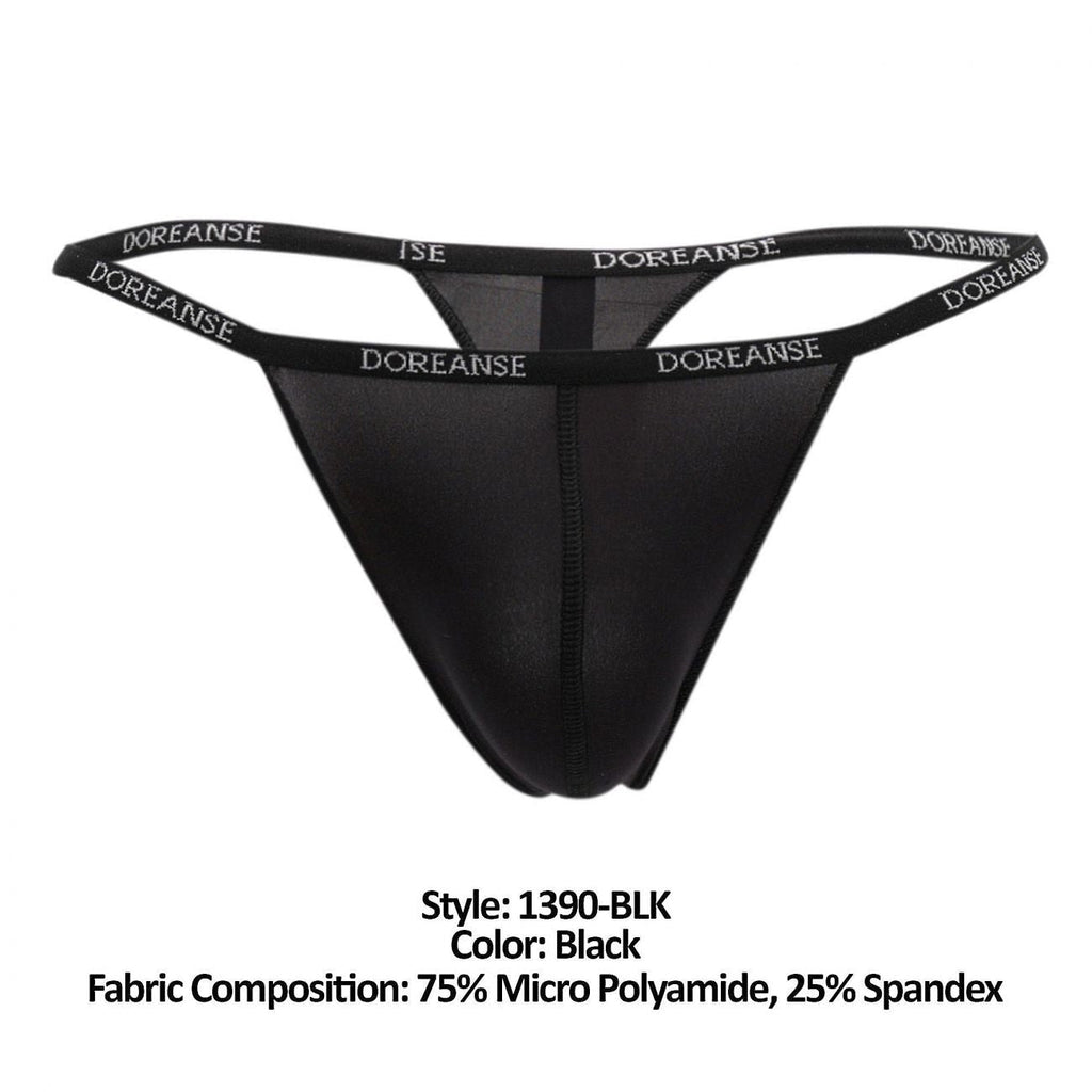 Doreanse Aire Thong - Black