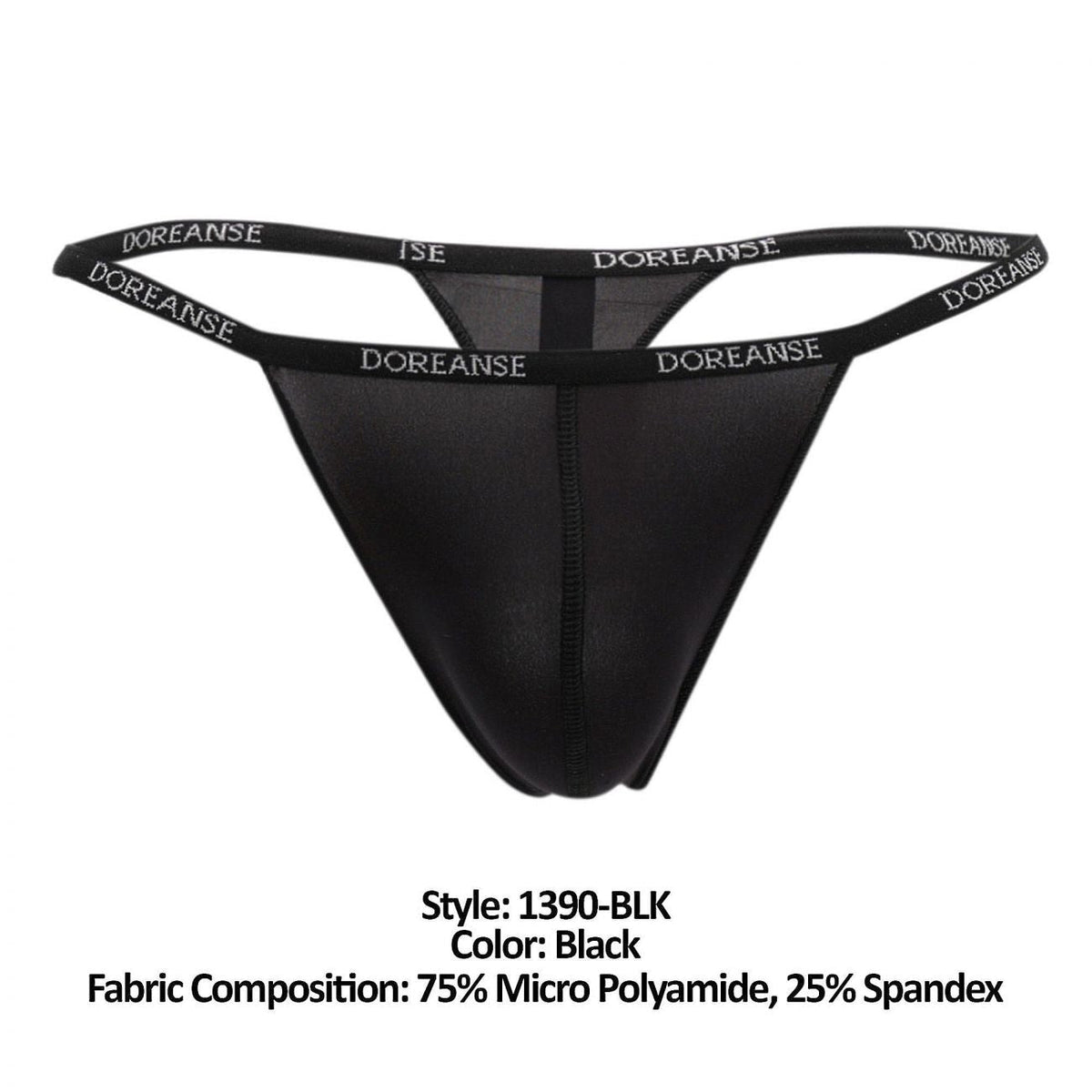 Doreanse Aire Thong - Black