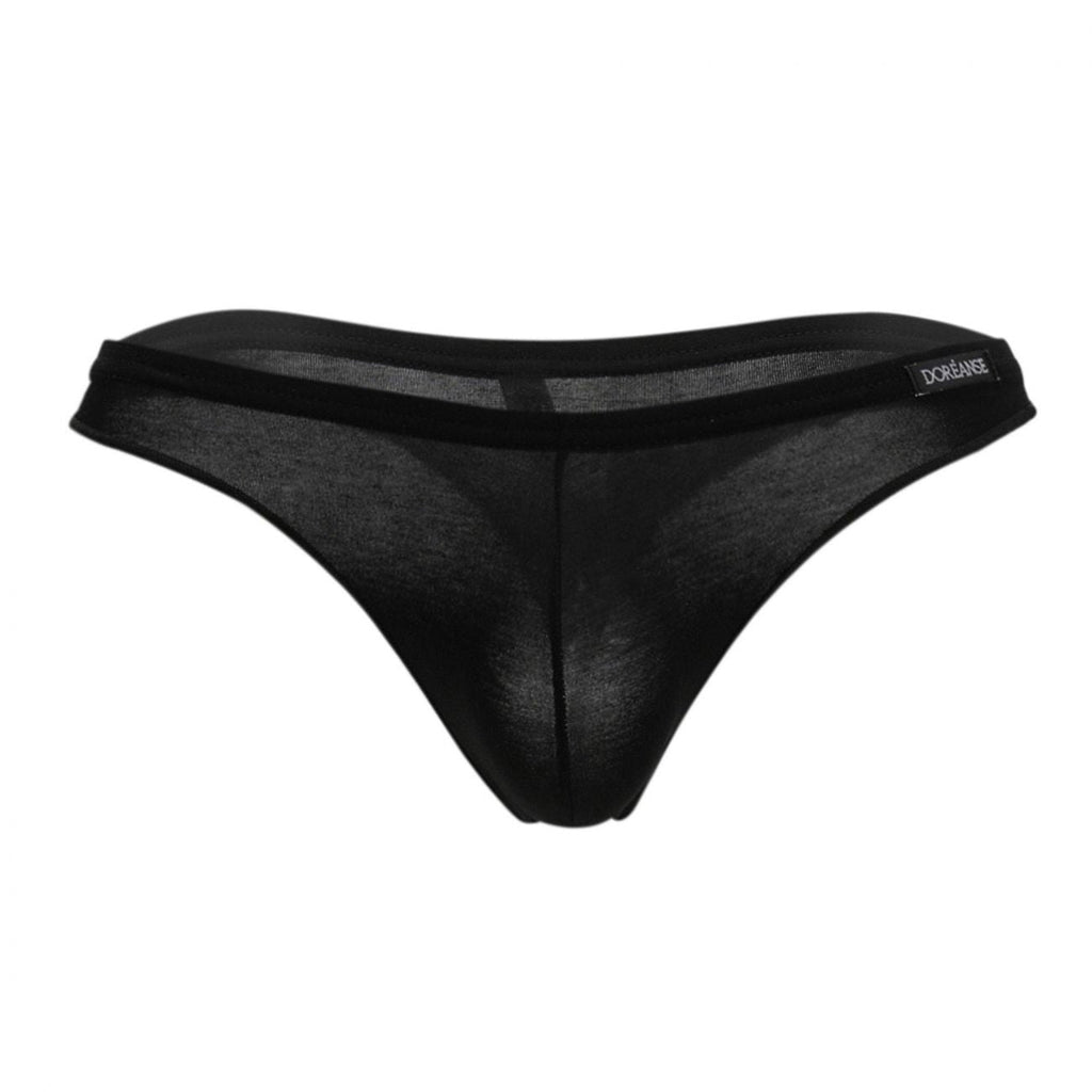 Doreanse Euro Thong - Black