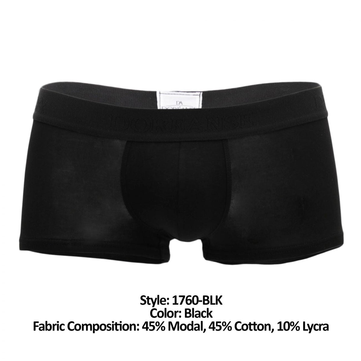 Doreanse Low-rise Trunk - Black