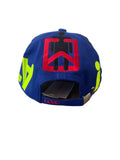 Atomic Cap with Detachable Patch Blue