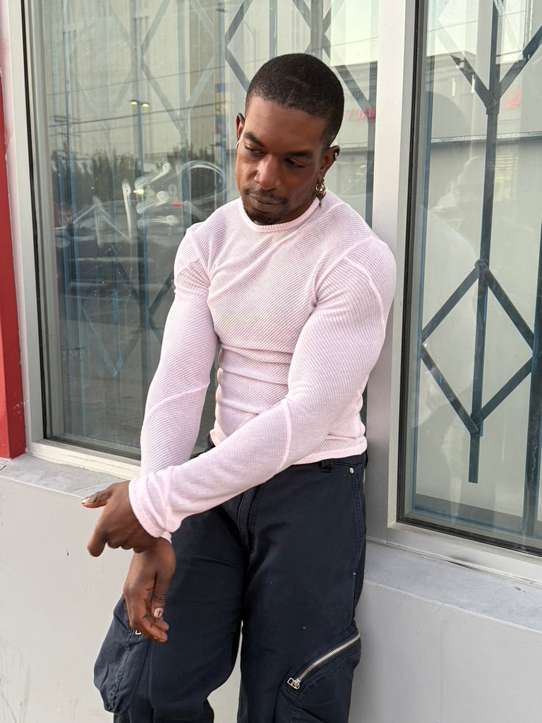 Eckhaus Latta Spiral Longsleeve Pheony