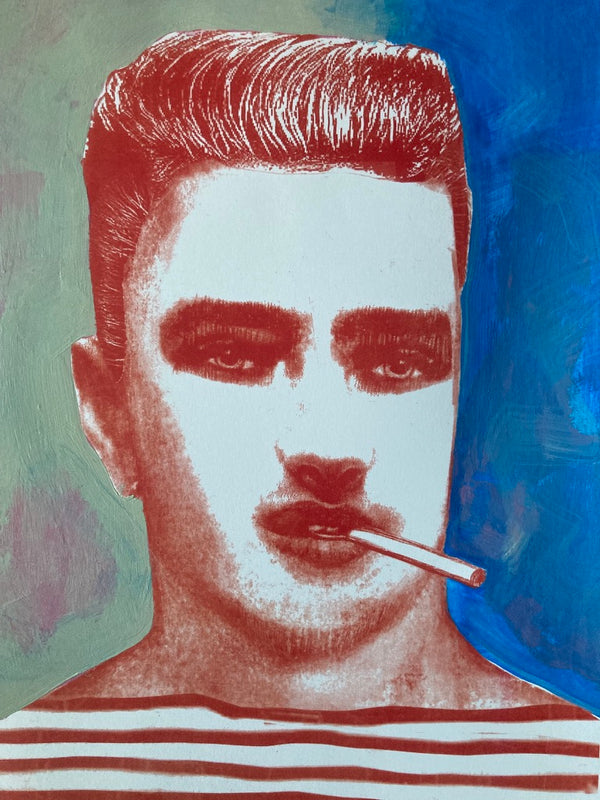 Carmine Santaniello, Boy with a cigarette #1, 2025