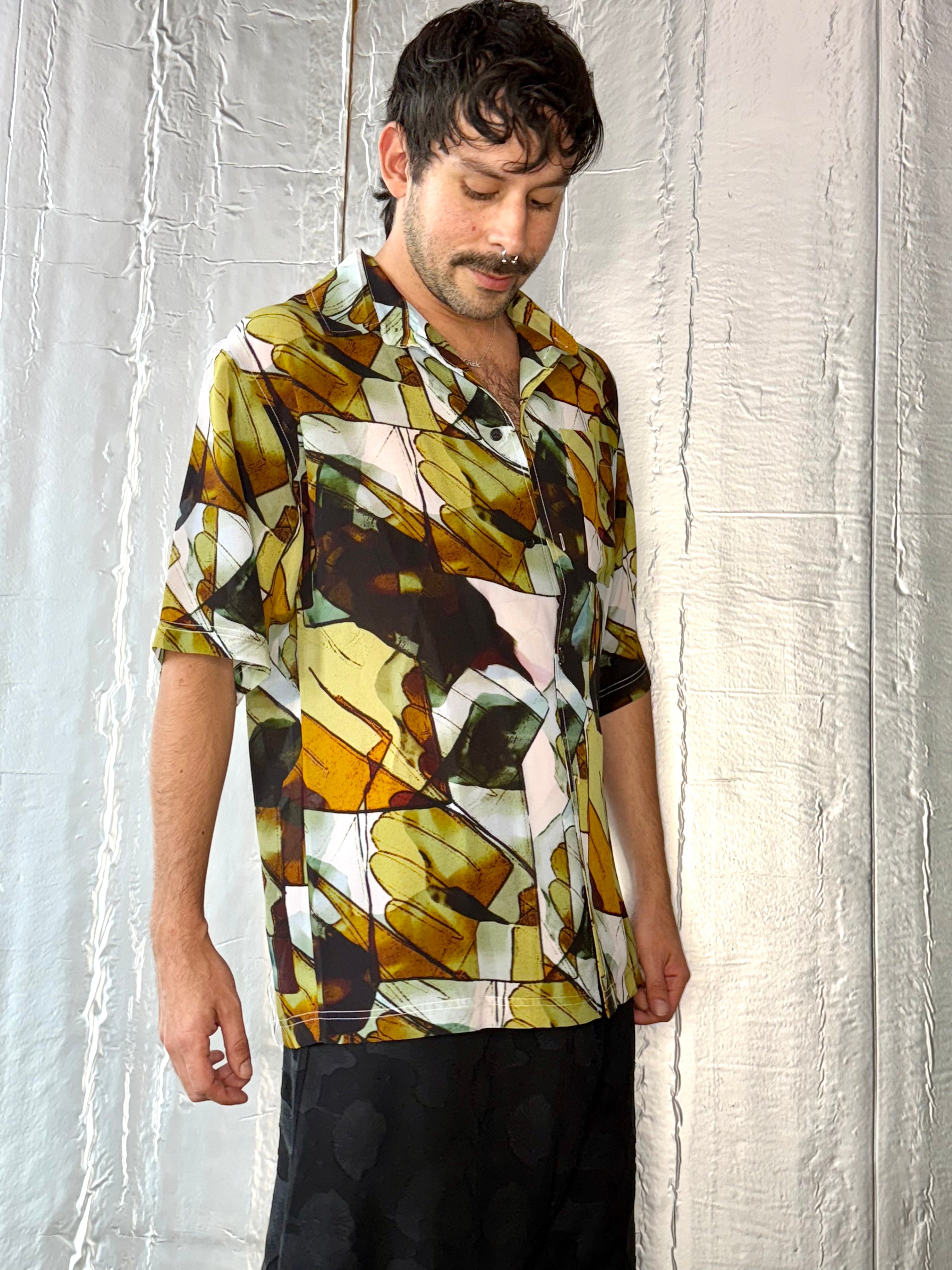 Henrik Vibskov Transferred Silk Shirt