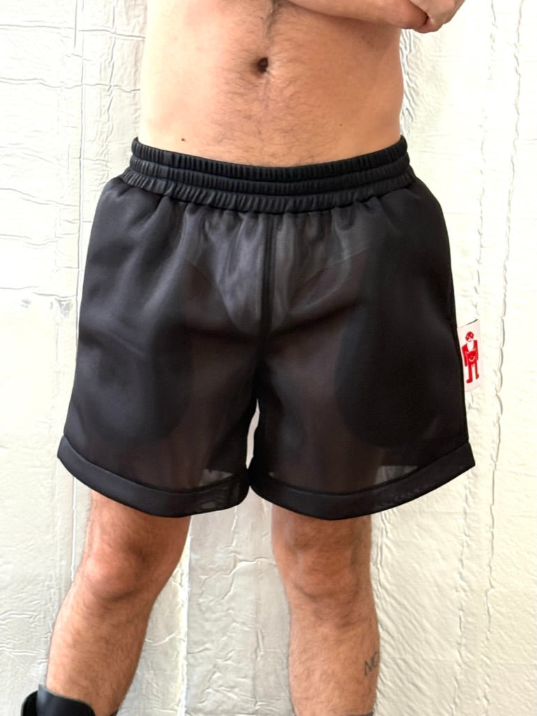 Walter Van Beirendonck Sheer Shorts