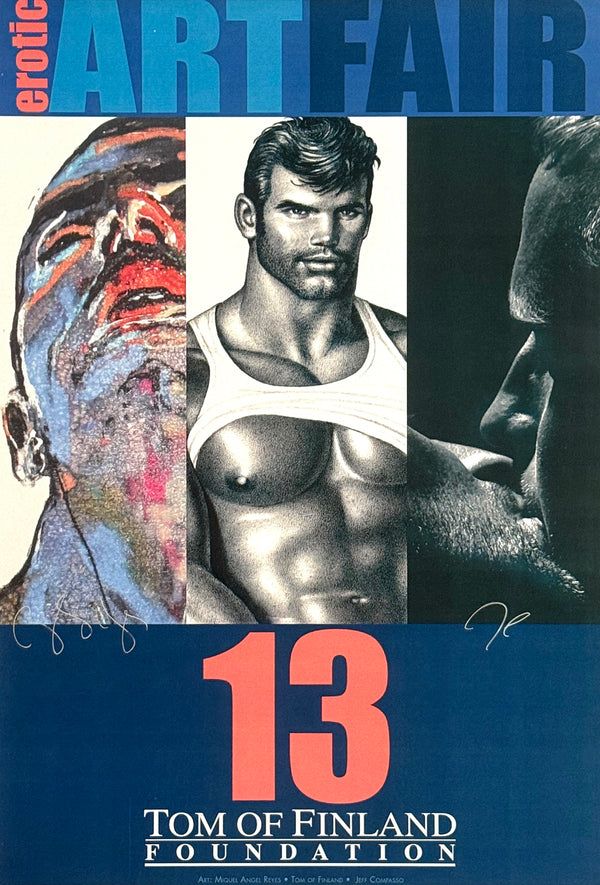 Tom of Finland Foundation Art Fair Poster 2013
