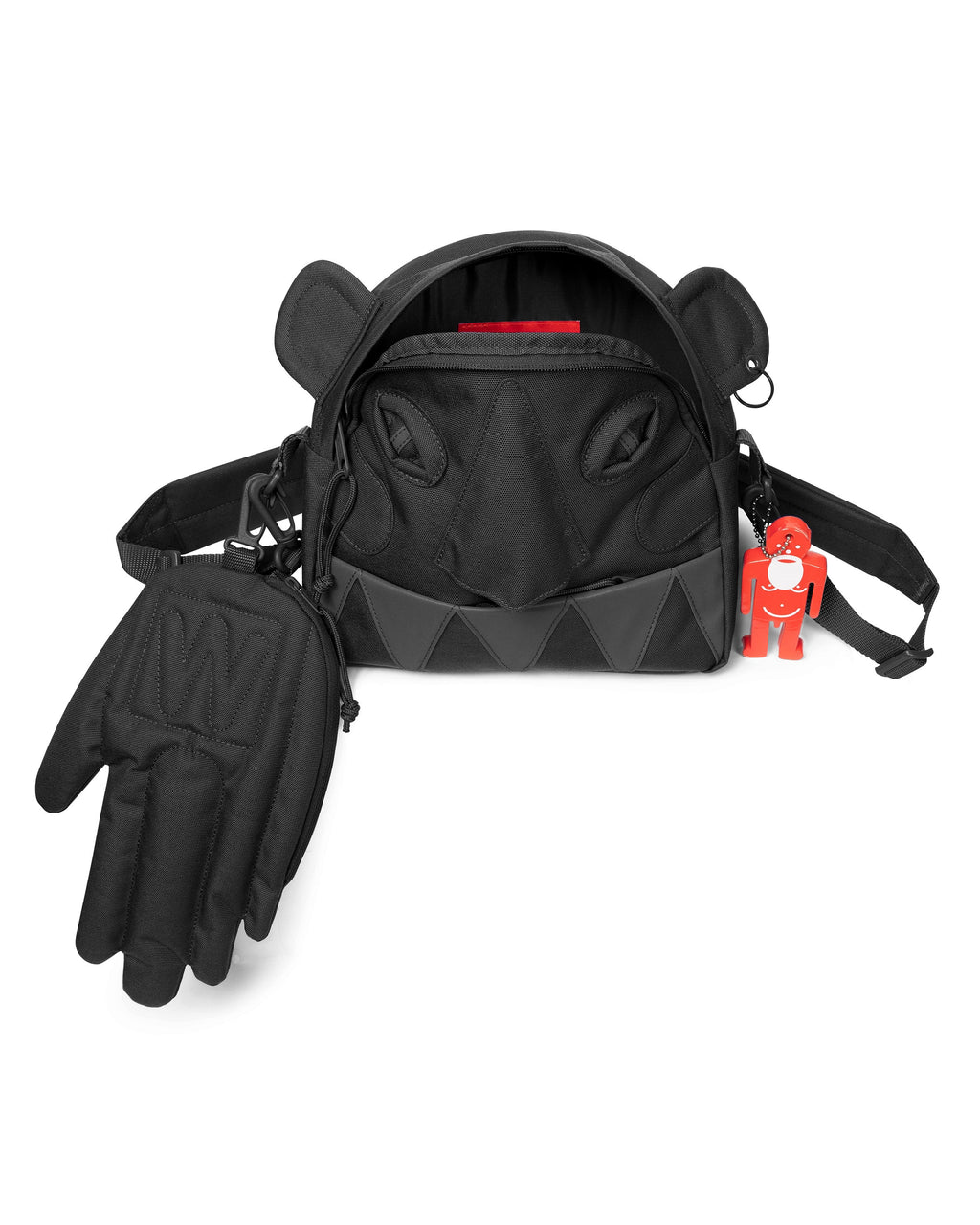 Black Walter Mini Bag by Walter Van Beirendonck x Eastpak