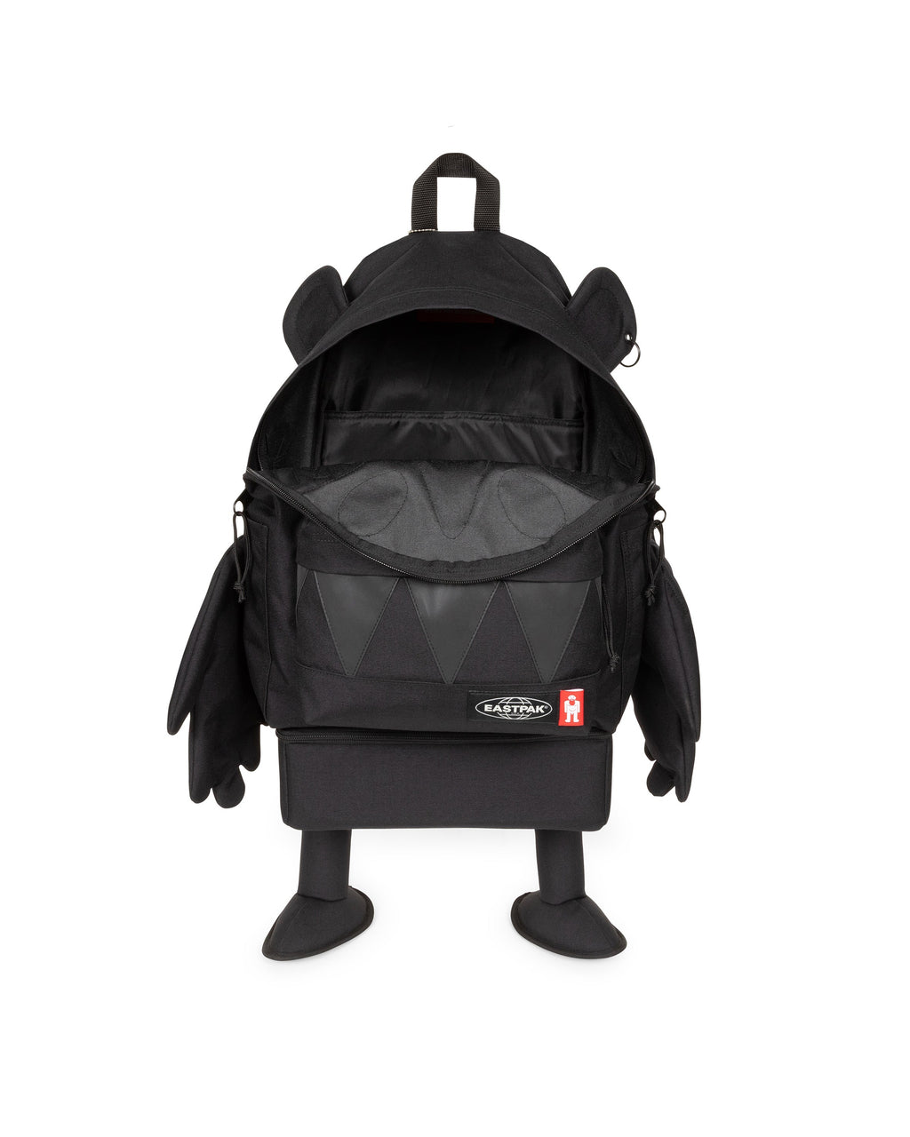 Black Walter Pak'r 3057 Backpack by Walter Van Beirendonck x Eastpak