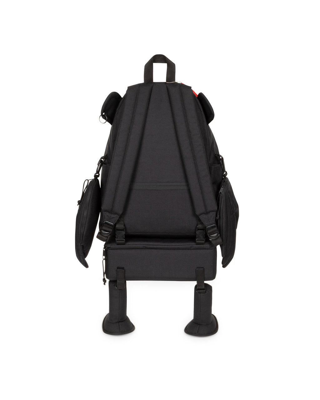 Black Walter Pak'r 3057 Backpack by Walter Van Beirendonck x Eastpak