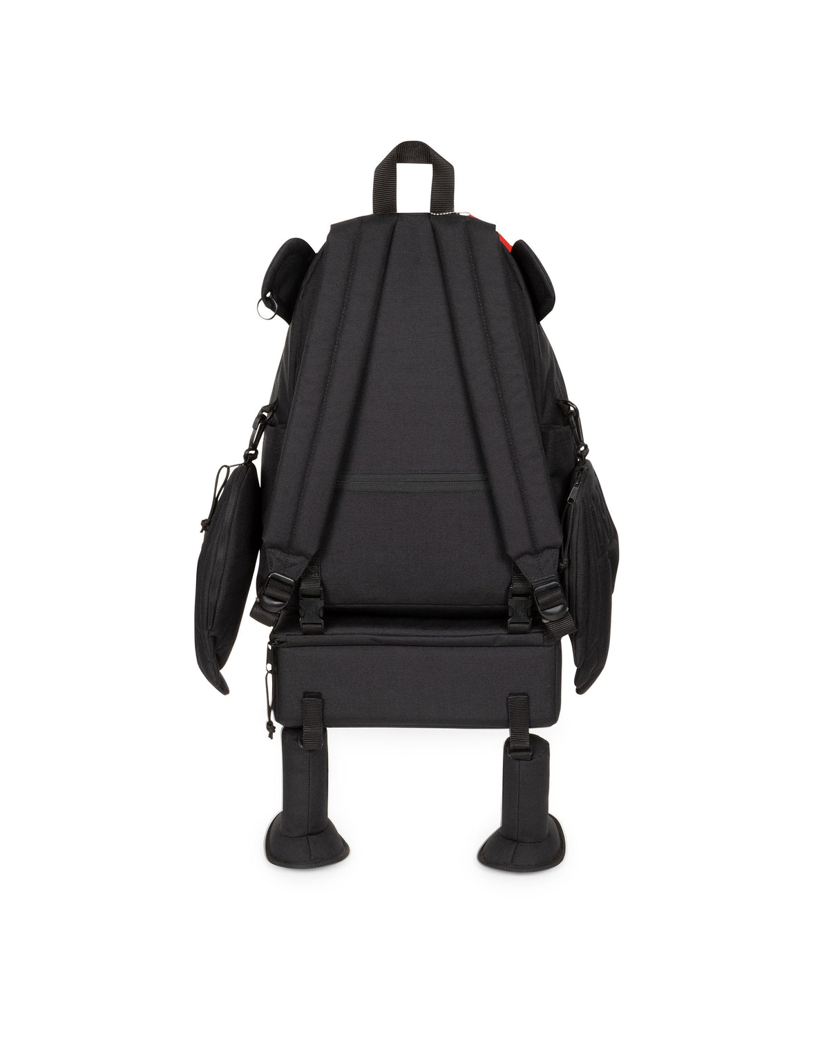 Black Walter Pak'r 3057 Backpack by Walter Van Beirendonck x Eastpak