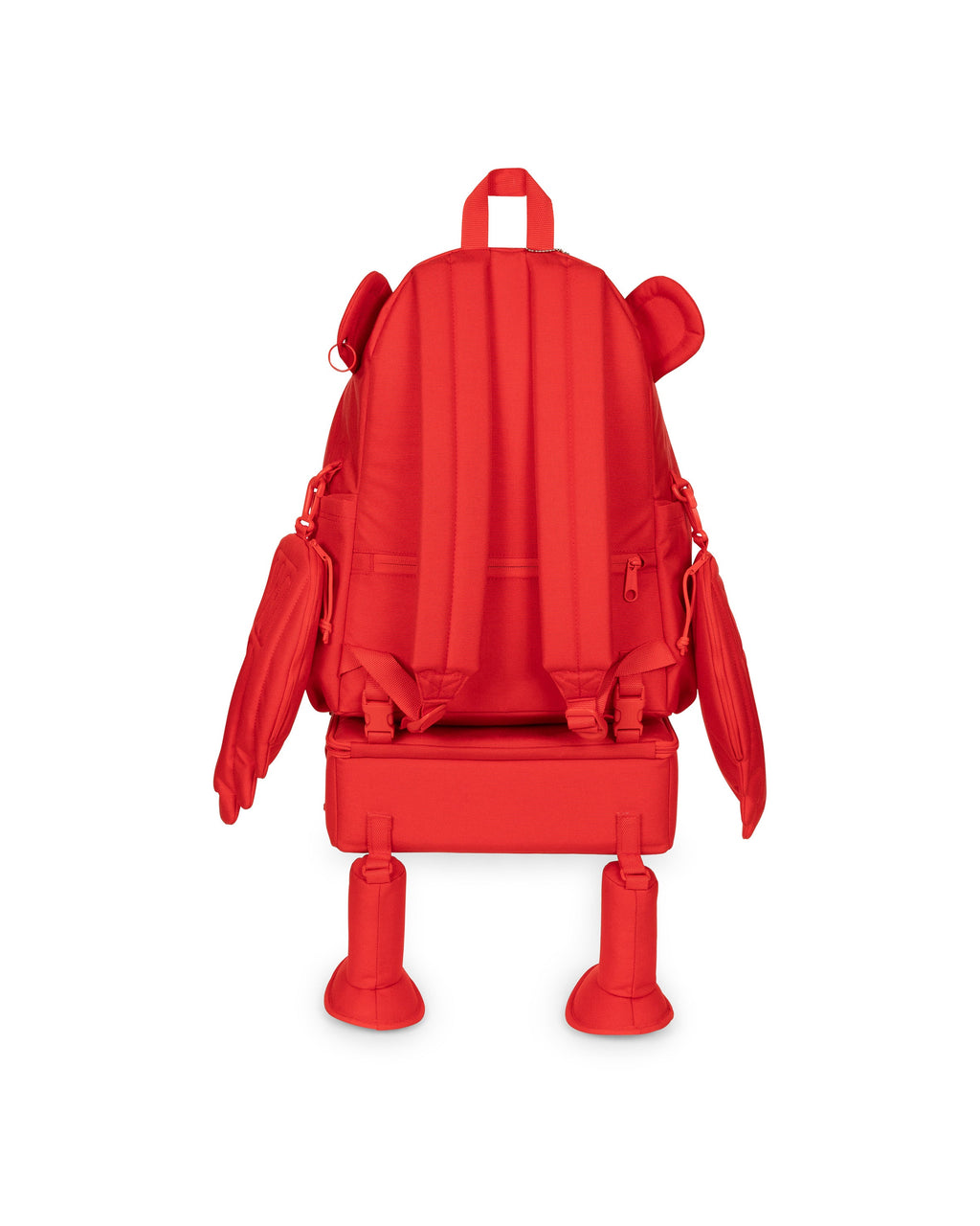 Red Walter Pak'r 3057 Backpack by Walter Van Beirendonck x Eastpak