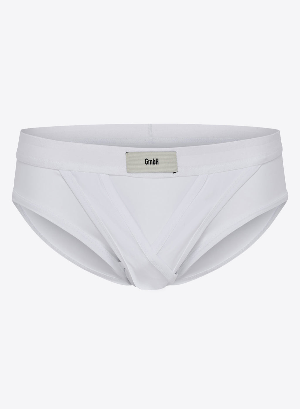 GMBH SS24 Swim Brief with X-Fly White