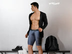 ErgoWear MAX SE Athletic Shorts - Gray-Black