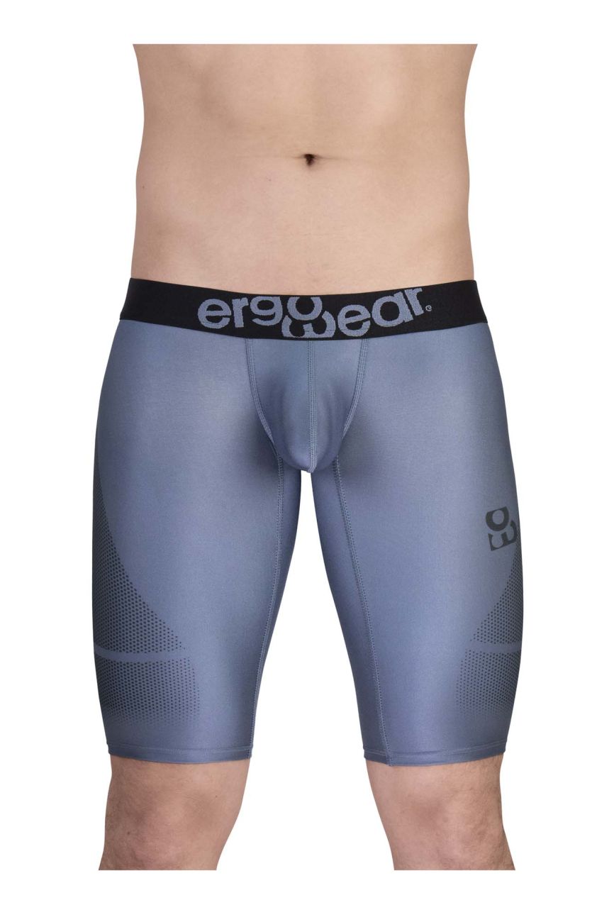 ErgoWear MAX SE Athletic Shorts - Gray-Black
