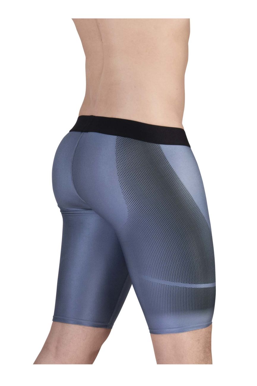 ErgoWear MAX SE Athletic Shorts - Gray-Black