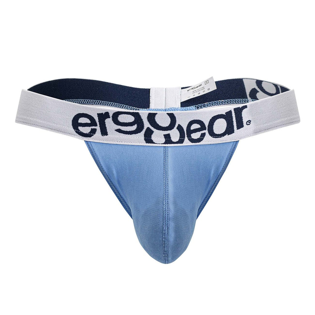 ErgoWear MAX COTTON Thongs - Light Blue