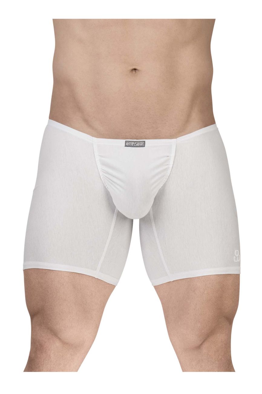 ErgoWear FEEL Cotton Boxer Briefs - White