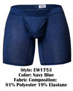 ErgoWear FEEL SE Boxer Briefs - Navy Blue