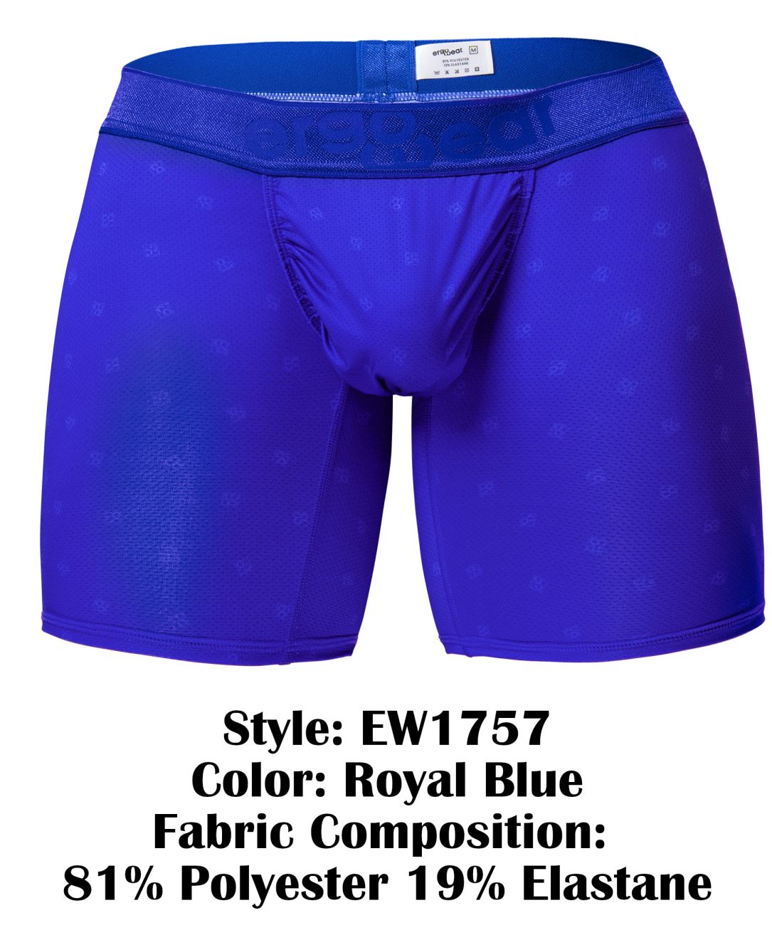 ErgoWear FEEL SE Boxer Briefs - Royal Blue