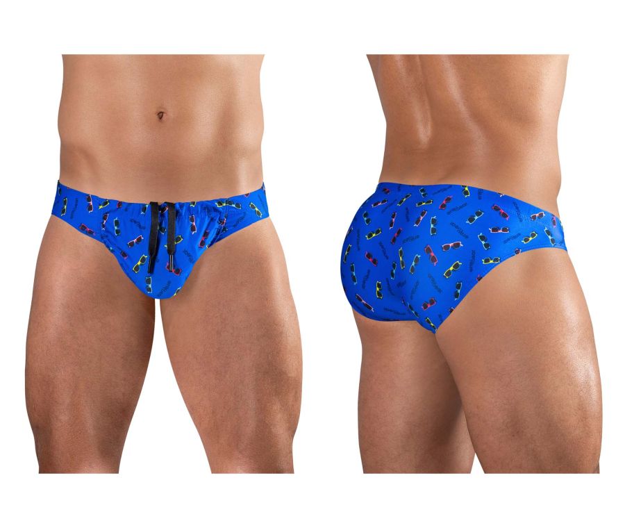 ErgoWear FEEL SW Swim Briefs - Blue-Sunglasses