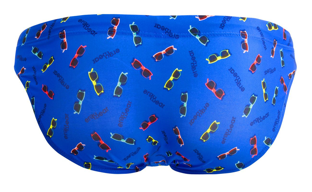 ErgoWear FEEL SW Swim Briefs - Blue-Sunglasses