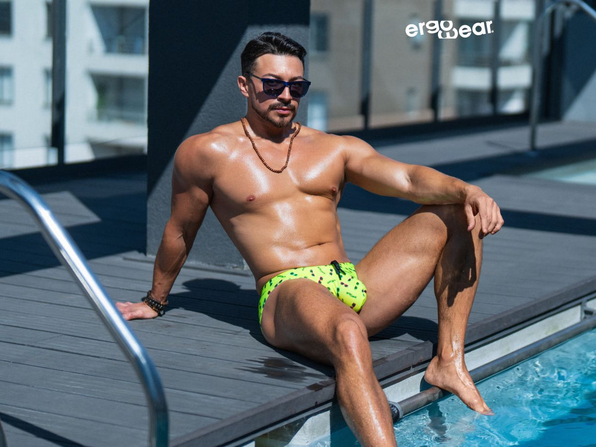 ErgoWear SW Swim Briefs - Bright Yellow
