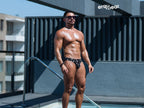 ErgoWear SW Swim Briefs - Black-White