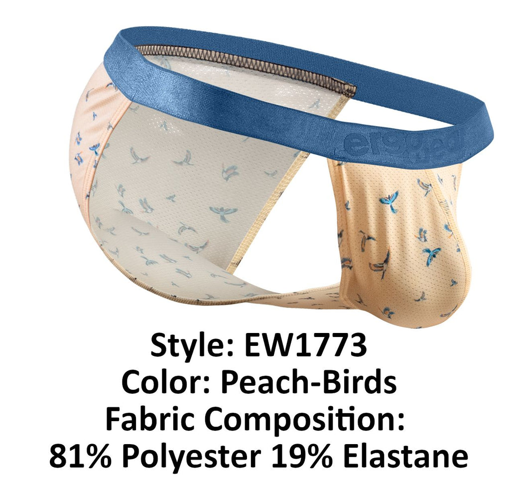 ErgoWear SLK SE Bikini - Peach-Birds