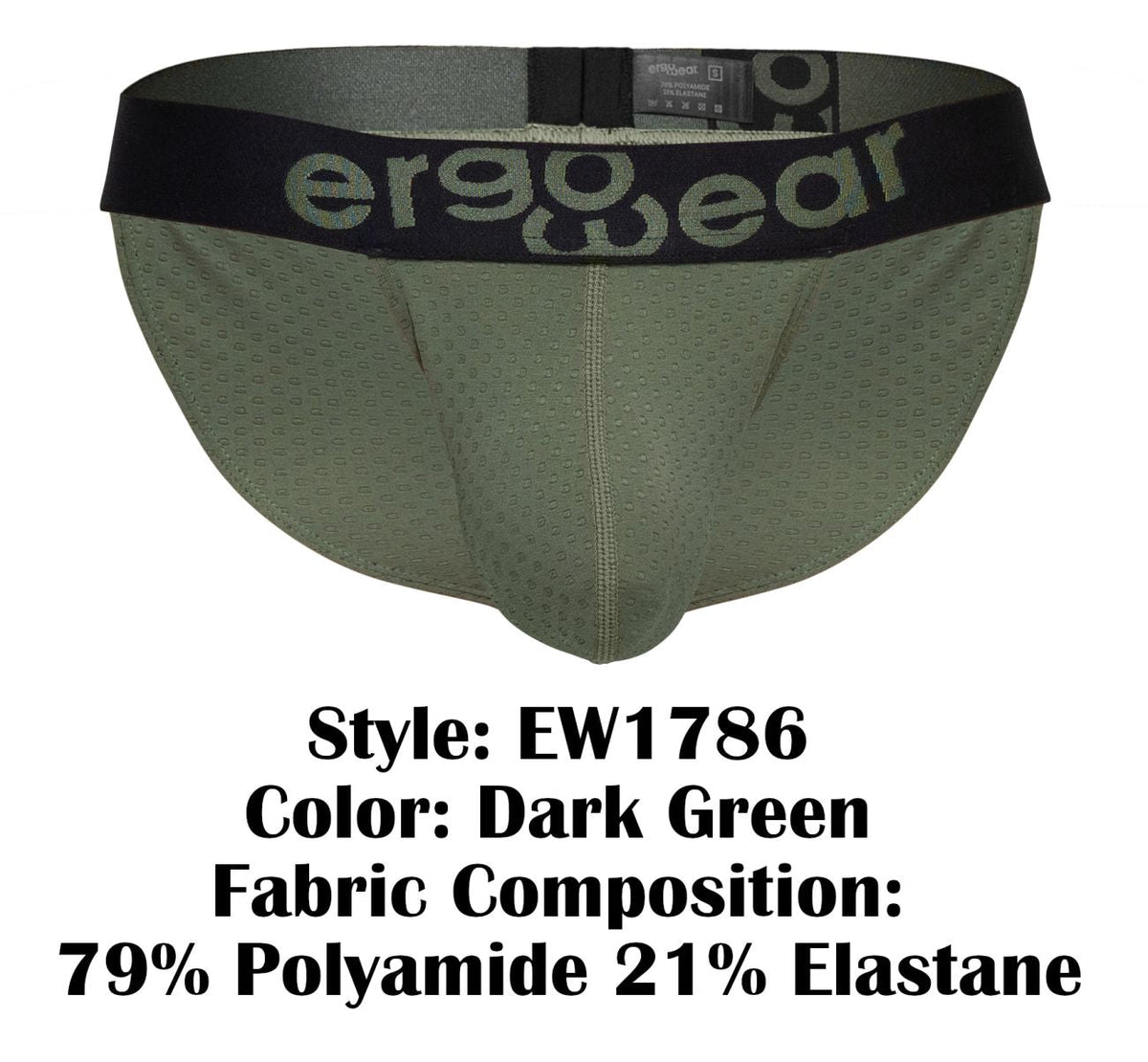 ErgoWear MAX FLOW Bikini - Dark Green