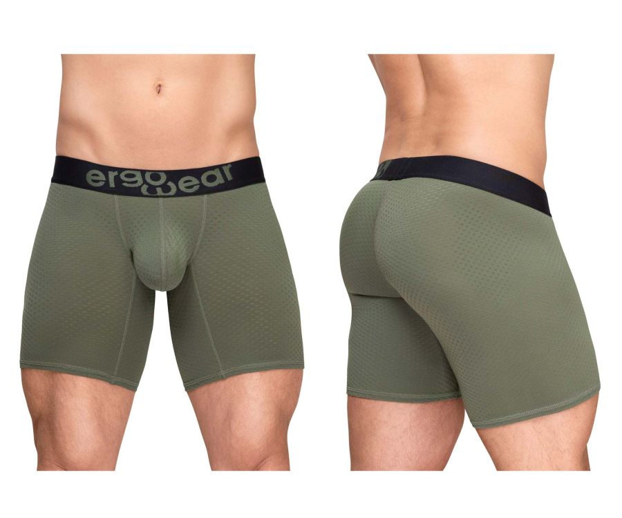ErgoWear MAX FLOW Boxer Briefs - Dark Green