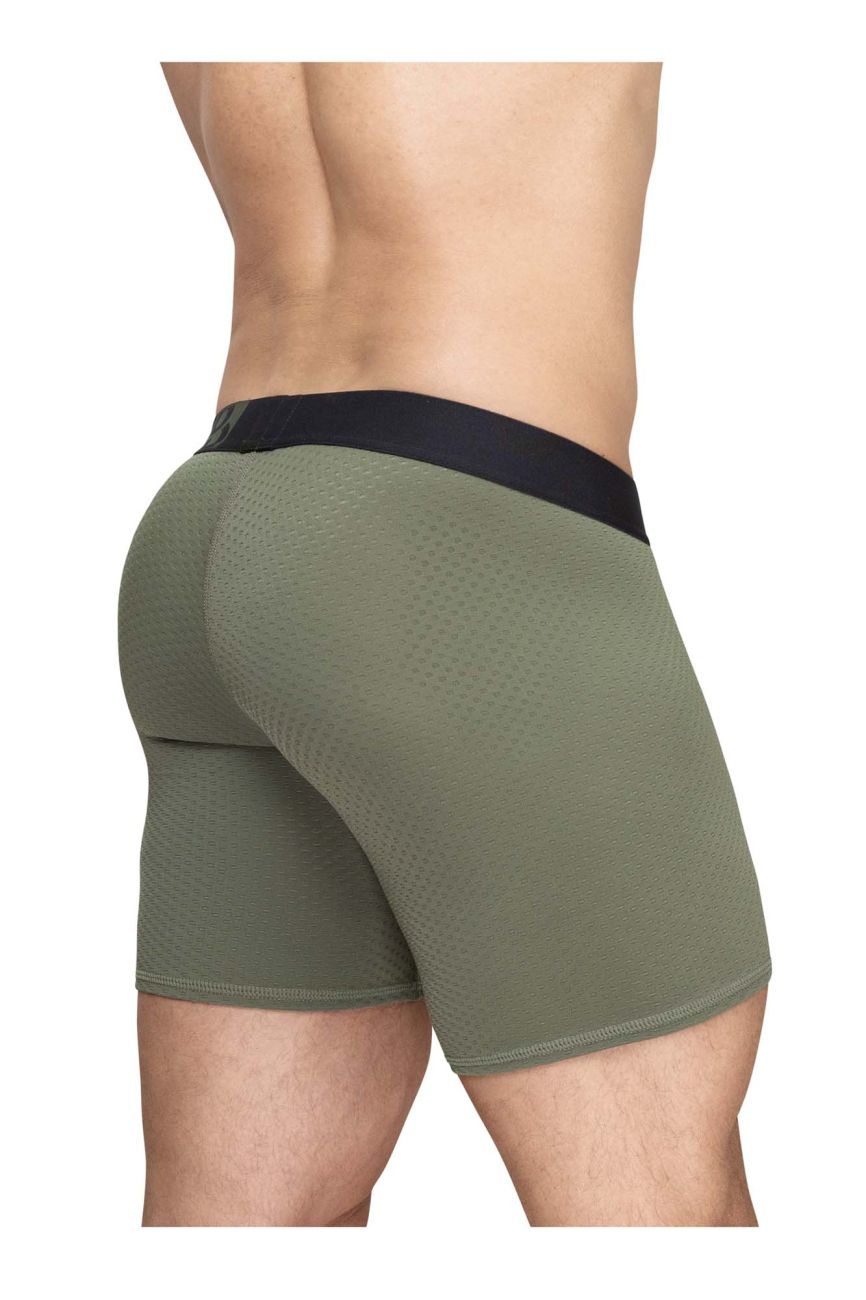 ErgoWear MAX FLOW Boxer Briefs - Dark Green