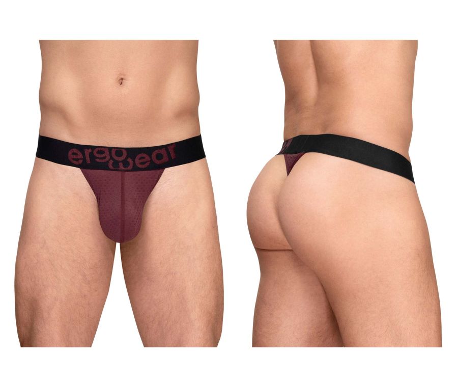 ErgoWear MAX FLOW G-String - Burgundy